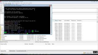 Mongodb import complete database .bson through putty