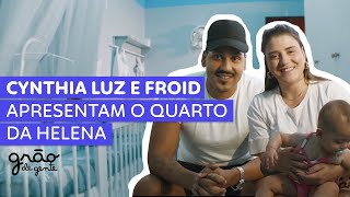 CYNTHIA LUZ E FROID SURPREENDEM COM TEMA DE QUARTO DE BEBÊ