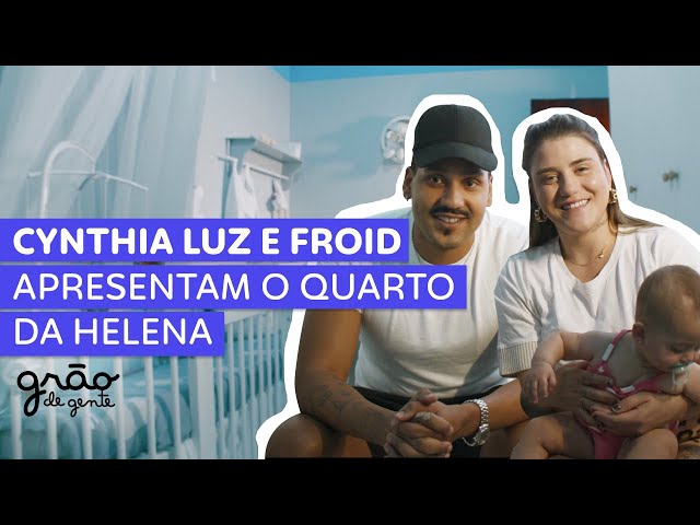 CYNTHIA LUZ E FROID SURPREENDEM COM TEMA DE QUARTO DE BEBÊ