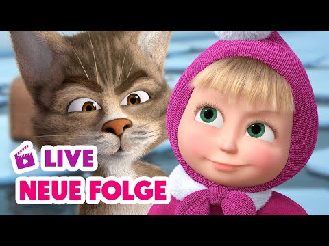 🔴 LIVE! Mascha und der Bär 💥 NEUE FOLGE 💥 Anglerglück 🎣🧊 Episodensammlung