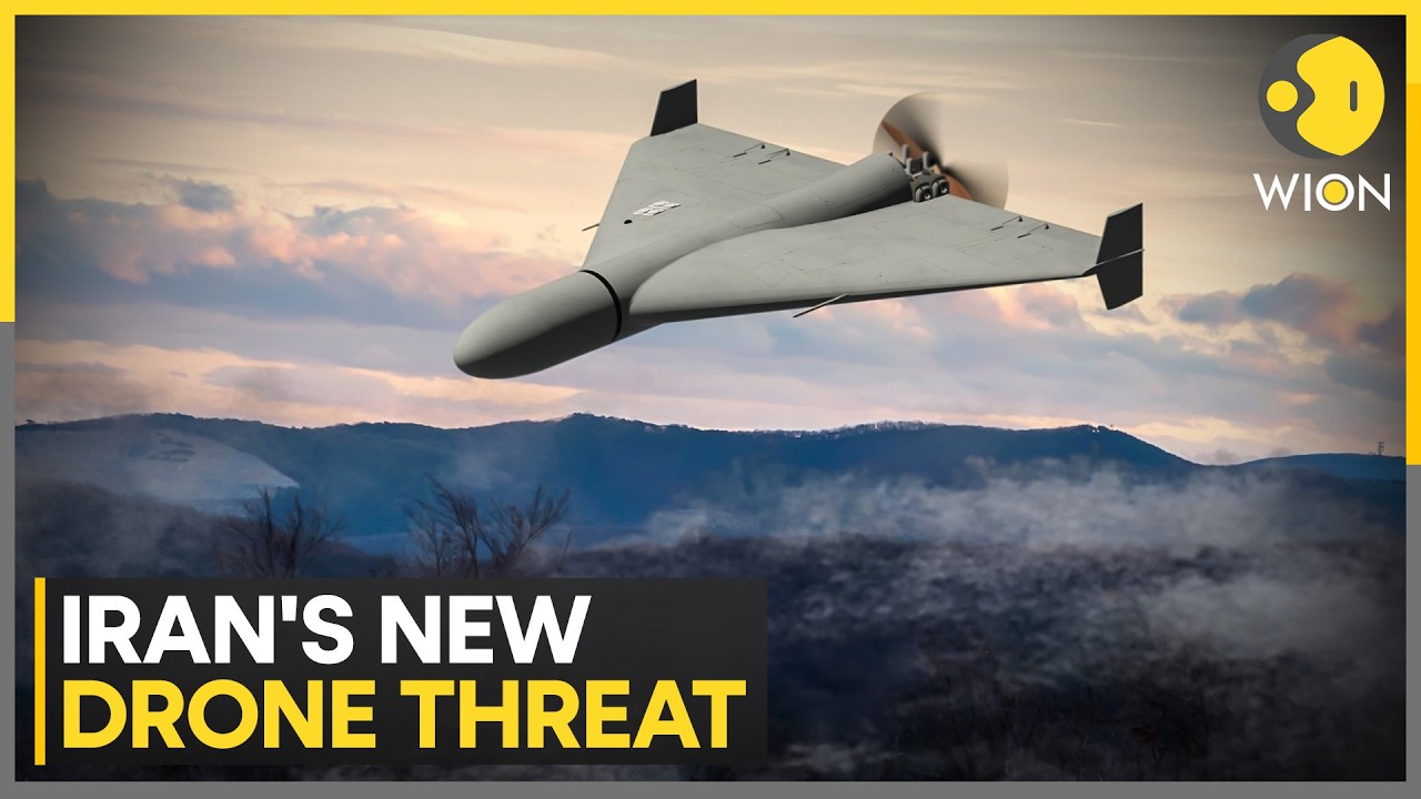 Iran Unveils Hadid-110 Jet-Powered Kamikaze Drone: A New Battlefield Threat? | WION