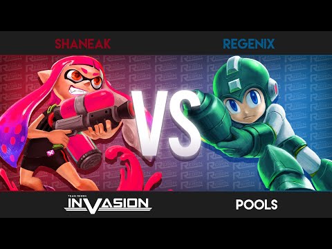 Invasion Italy | Pools: Shaneak (Inking) Vs Regenix (Mega Man)