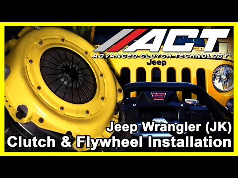 ACT Clutch Install: 2012 - 2018 Jeep Wrangler (JK)