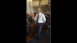 Dancing - Gettin it in at church - "Oh Happy Day"