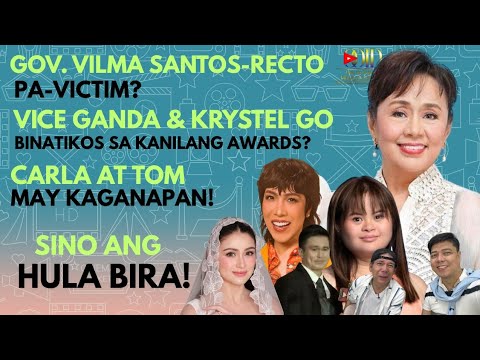 ATE V, PA-VICTIM? VICE GANDA AT KRYSTEL GO, BINATIKOS?  CARLA AT TOM, MAY KAGANAPAN!