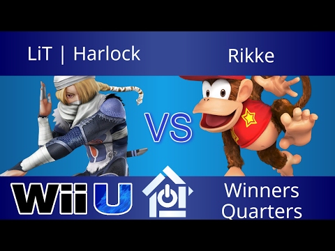 MSK 5/8/17 - LiT | Harlock (Sheik) vs Rikke (Diddy Kong) - Smash 4 Winners Quarters