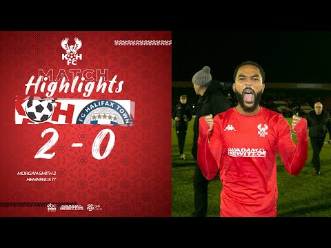 Match Highlights: Harriers 2-0 FC Halifax Town 05/12/21
