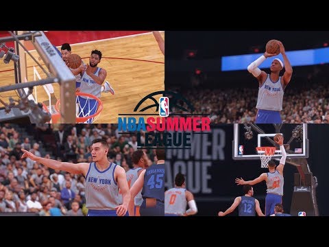NBA 2K18 PS4 KNICKS MYGM - SUMMER LEAGUE CHAMPIONSHIP GAME, GOOD OFFSEASON!!! (EP.33)