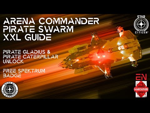 Star Citizen Guide [4K] Pirate Swarm Tutorial, Unlock Pirate Gladius & Caterpillar