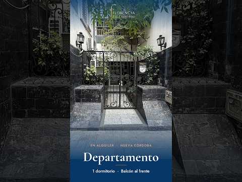 Departamento 1 dormitorio con balcón en alquiler | Nueva Córdoba