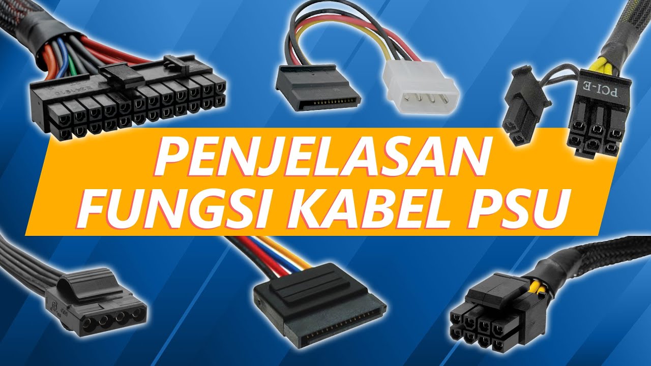 AWAS SALAH COLOK! | PENJELASN JENIS KABEL PSU DAN FUNGSINYA