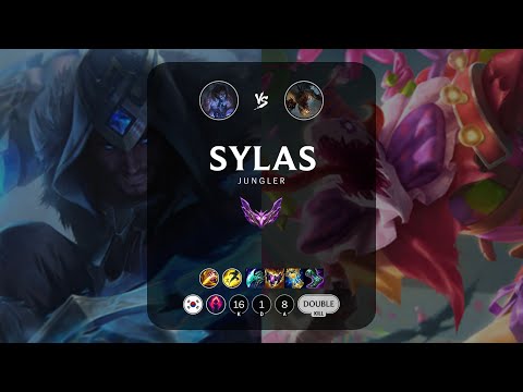 Sylas Jungle vs Fiddlesticks - KR Master Patch 13.16