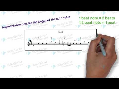 How to develop a melody - Augmentation