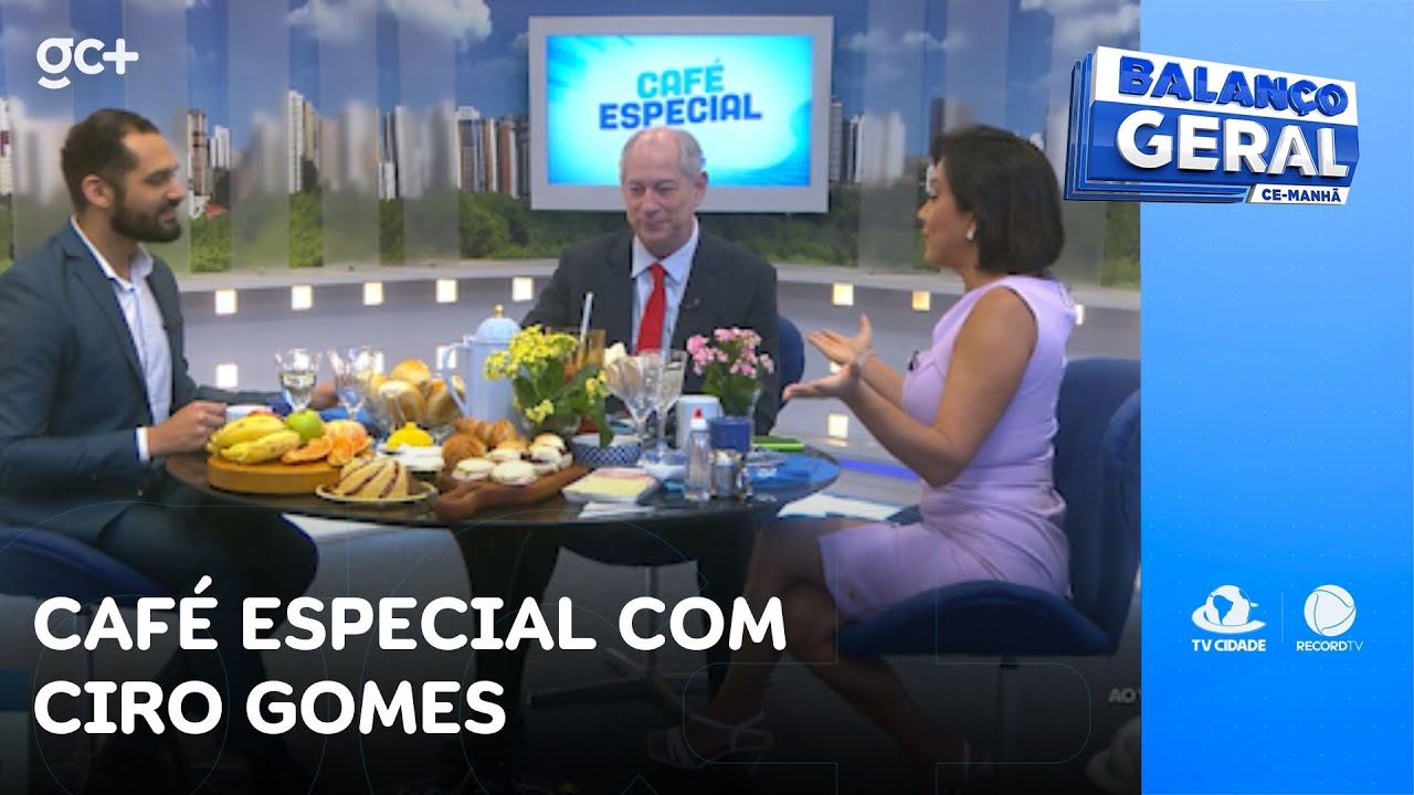 Ciro Gomes analisa cenário político em entrevista na TV Cidade Fortaleza | Balanço Geral CE Manhã