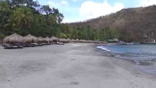 preview picture of video 'Anse Chastanet beach May 2014 St Lucia'