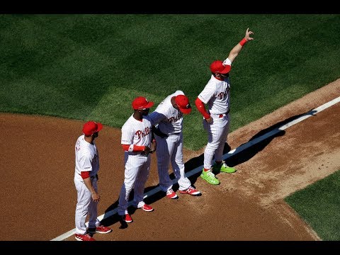 Phillies fans cheer for Bryce Harper in Opening Day intros