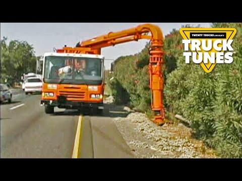 Vacuum Truck for Children | Truck Tunes for Kids | Twenty Trucks Channel