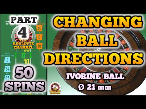 50 Roulette Wheel Spins - Both Directions - Green Scoreboard - Part 4 of 5