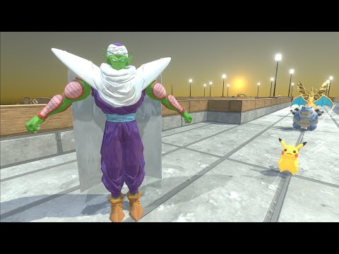 PICCOLO VS GHIDORAH DEATH RUN - Animal Revolt Battle Simulator