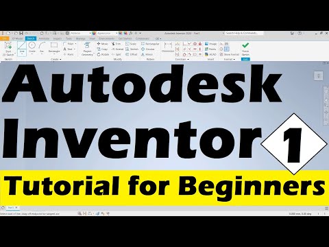 Inventor Tutorial for Beginners 1
