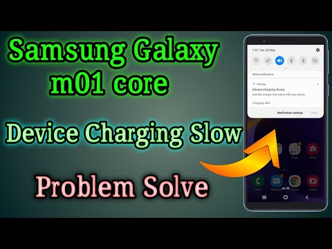 Samsung Galaxy m01 core Device Charging Slow Problem Solve
