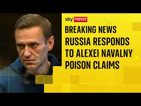 Russia responds to Navalny poisoning claims