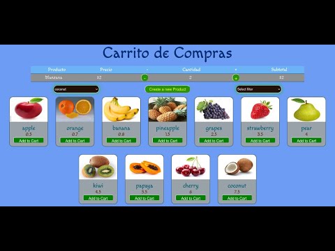 Carrito de compras con Js - Part 3