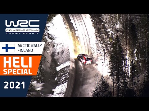 🚁 HELI Special - WRC Arctic Rally Finland 2021