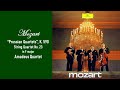 MOZART - String Quartet No. 23, in F major, K. 590 “Prussian No. 3” ~ AMADEUS QUARTET