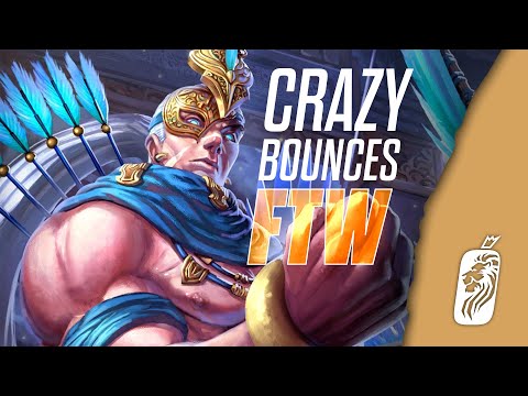 GRANDMASTERS RANKED - HOU YI MID CRAZY BOUNCES GET THE WIN!!