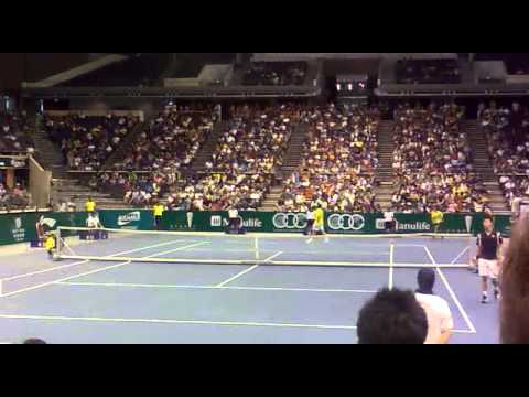 Monaco vs Nishikori, 1st Set Tie Break, Clash of Continents 2012