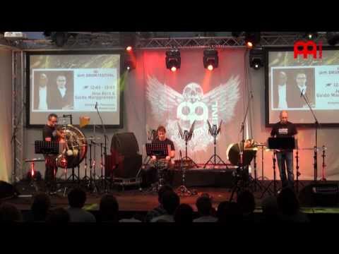 MEINL DRUM FESTIVAL 2012 - Guido Marggrander, Jochen Ille, Jens Herz