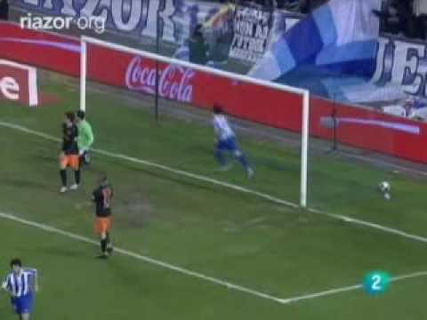 R.C.Deportivo - Valencia C.F. (1-1) Liga BBVA 08/09 24ª Jornada