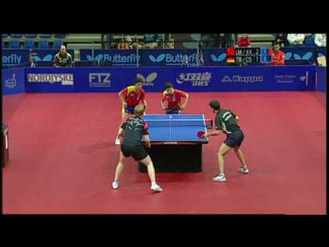Danish Open: Timo Boll Christian Suss-Ma Long Xu Xin