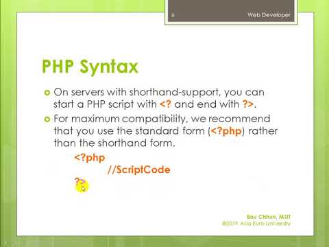 Chapter 2 Php Installation