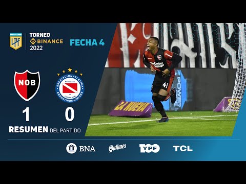 #TorneoBinance | Fecha 4 | resumen de Newell’s - Argentinos