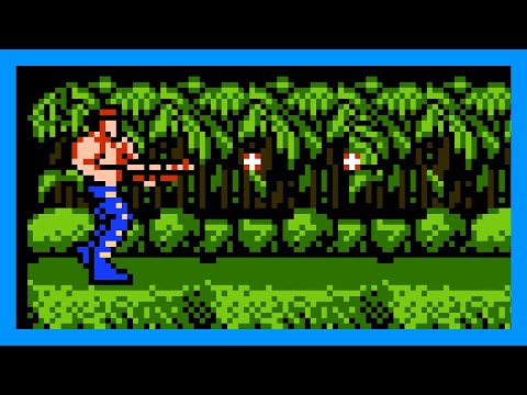 Contra (NES, 1988) – 1P Full Game 1-loop Session 🎮