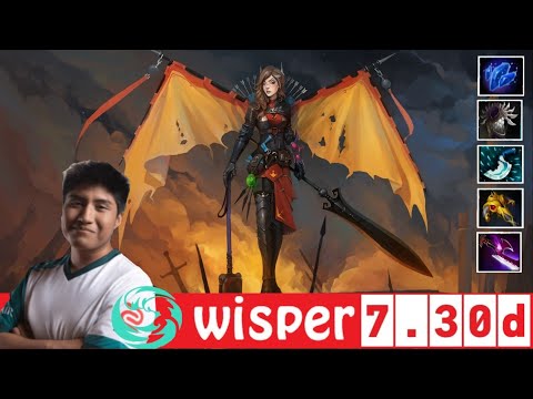 [DOTA 2] bc.Wisper the LEGION COMMANDER [OFFLANE] [7.30d]