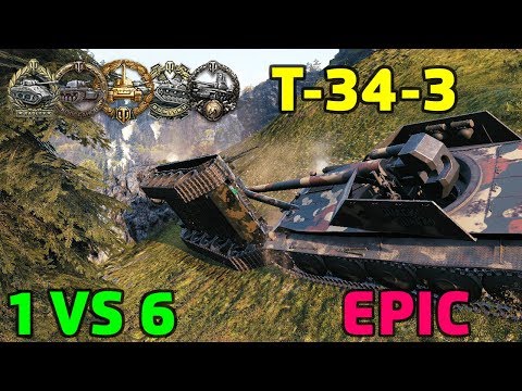 World Of Tanks | T-34-3 - 7900 Damage - 8 Kills