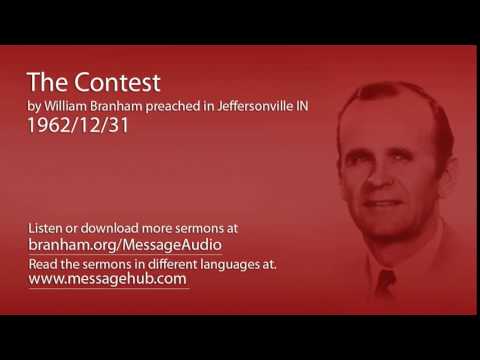 The Contest (William Branham 62/12/31)