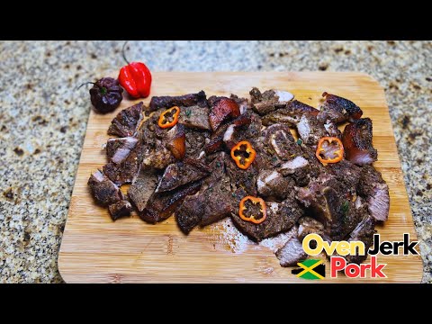 Easy Jamaican Oven Jerk Pork