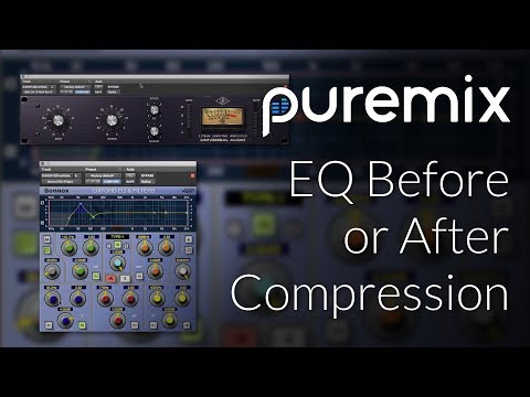 (Audio Compression) EQ Before or After Compressor In The Plugin Chain