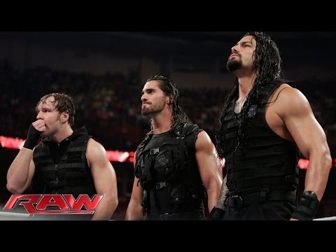 The Shield takes the hunt to Evolution: Raw, May 12, 2014