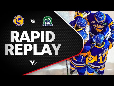 Friday, Jan. 16 HIGHLIGHTS | Saskatoon Blades (4) vs Swift Current Broncos (2)