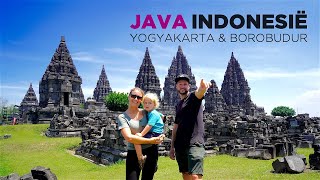 JAVA, INDONESIË - Ultieme Reisvlog voor BOROBUDUR, Yogyakarta & Prambanan