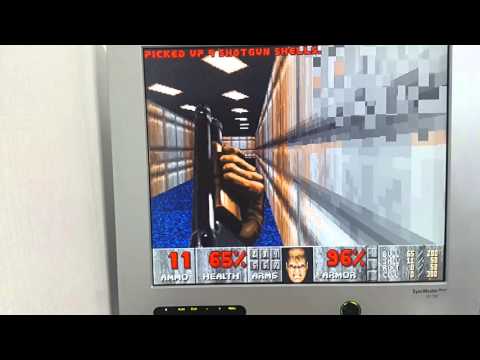 Doom benchmark - AMD 386DX 40MHz + CL-GD5434 1MB ISA