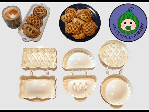 WatermelonBaby 3 Pack Classic Mini Hand Pie Molds Mini Pie Molds Mini Pie Maker [instructions]