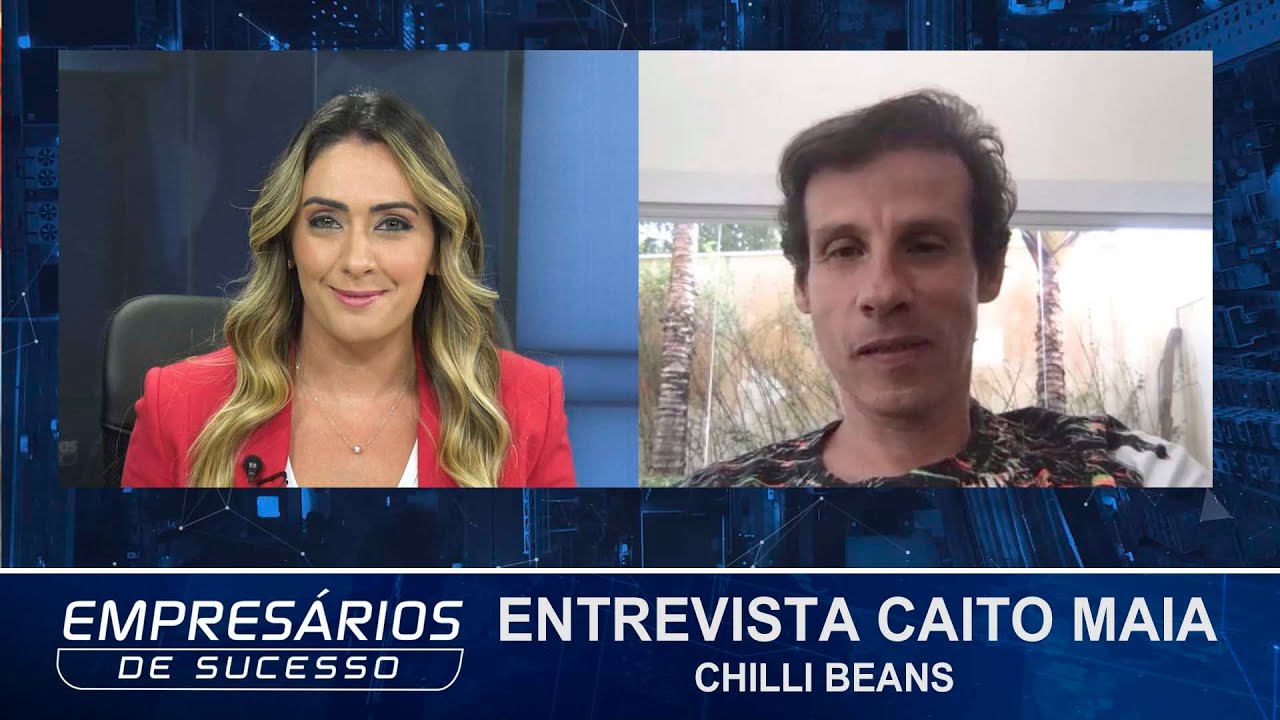 ENTREVISTA CAITO MAIA CHILLI BEANS, EMPRESÁRIOS DE SUCESSOS TV