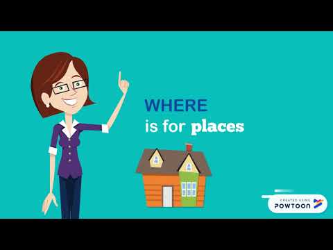 Relative Pronouns: Where, which and who