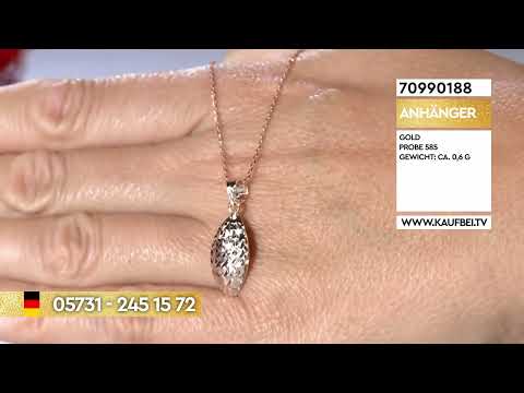 Подвеска из красного золота 585 пробы Подвеска из красного золота 585 пробы